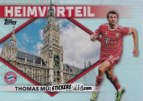 Sticker Thomas Müller - FC Bayern München 2022-2023
 n. HM-TM - Topps