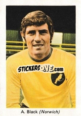 Figurina Alan Black - My Favorite Soccer Stars 1971-1972
 n. TI13 - IPC Magazines

