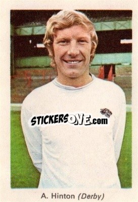 Sticker Alan Hinton - My Favorite Soccer Stars 1971-1972
 n. VT3 - IPC Magazines
