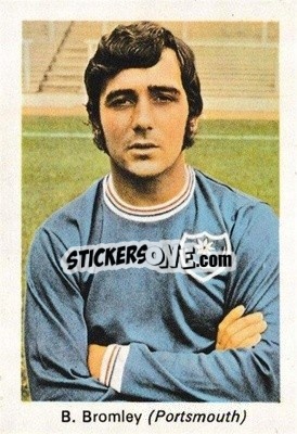 Sticker Brian Bromley - My Favorite Soccer Stars 1971-1972
 - IPC Magazines
