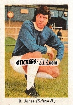 Sticker Bryn Jones - My Favorite Soccer Stars 1971-1972
 - IPC Magazines
