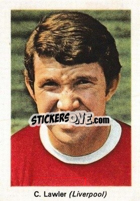 Sticker Chris Lawler - My Favorite Soccer Stars 1971-1972
 - IPC Magazines
