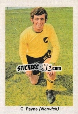 Sticker Clive Payne - My Favorite Soccer Stars 1971-1972
 - IPC Magazines
