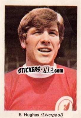 Sticker Emlyn Hughes - My Favorite Soccer Stars 1971-1972
 n. BJ4 - IPC Magazines

