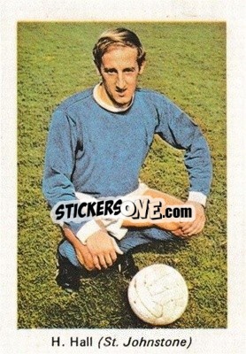 Sticker Henry Hall - My Favorite Soccer Stars 1971-1972
 - IPC Magazines
