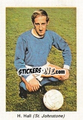 Sticker Henry Hall - My Favorite Soccer Stars 1971-1972
 n. TI6 - IPC Magazines
