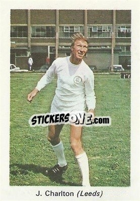 Sticker Jack Charlton - My Favorite Soccer Stars 1971-1972
 - IPC Magazines
