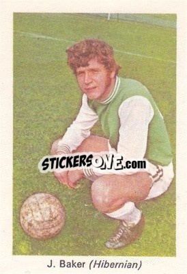 Sticker Joe Baker - My Favorite Soccer Stars 1971-1972
 - IPC Magazines
