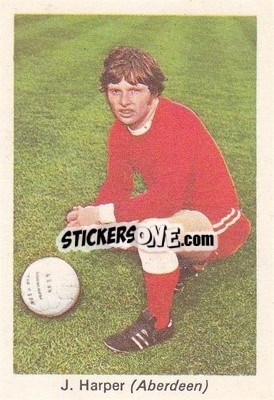 Sticker Joe Harper - My Favorite Soccer Stars 1971-1972
 n. BJ20 - IPC Magazines
