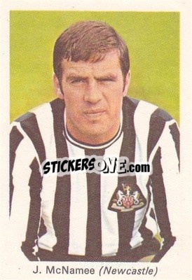 Cromo John McNamee - My Favorite Soccer Stars 1971-1972
 - IPC Magazines
