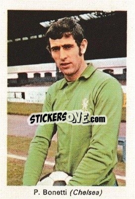 Sticker Peter Bonetti - My Favorite Soccer Stars 1971-1972
 - IPC Magazines

