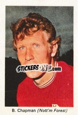 Sticker Sammy Chapman - My Favorite Soccer Stars 1971-1972
 - IPC Magazines

