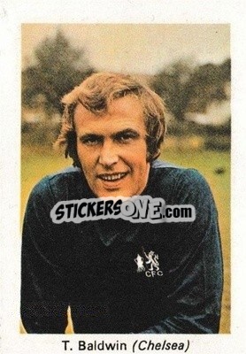 Sticker Tommy Baldwin - My Favorite Soccer Stars 1971-1972
 n. TI20 - IPC Magazines
