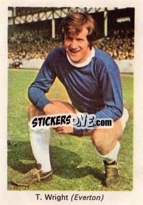 Sticker Tommy Wright - My Favorite Soccer Stars 1971-1972
 n. LT4 - IPC Magazines
