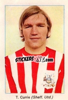 Sticker Tony Currie - My Favorite Soccer Stars 1971-1972
 n. VT2 - IPC Magazines

