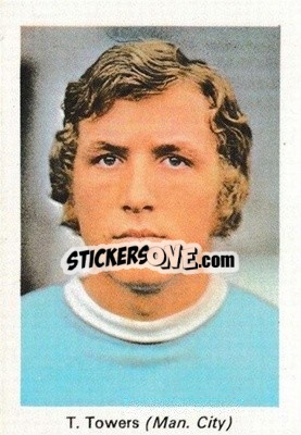 Sticker Tony Towers - My Favorite Soccer Stars 1971-1972
 - IPC Magazines
