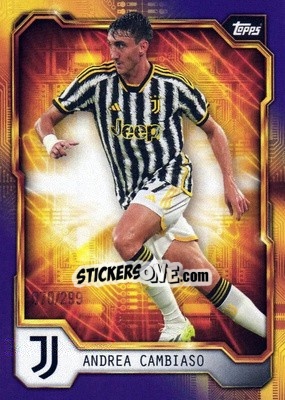 Sticker Andrea Cambiaso - Juventus 2023-2024
 n. JUVG-2p - Topps