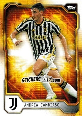 Sticker Andrea Cambiaso - Juventus 2023-2024
 n. JUVG-2 - Topps