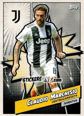Sticker Claudio Marchisio - Juventus 2023-2024
 n. JUVH-1 - Topps