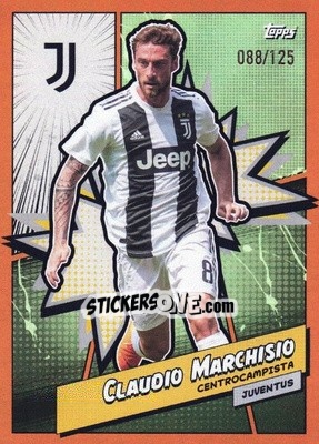 Sticker Claudio Marchisio - Juventus 2023-2024
 n. JUVH-1o - Topps