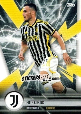 Sticker Filip Kostić - Juventus 2023-2024
 n. JUVS-2 - Topps