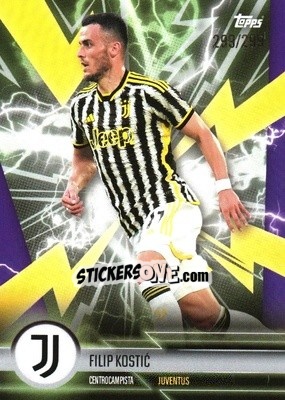 Sticker Filip Kostić - Juventus 2023-2024
 n. JUVS-2p - Topps