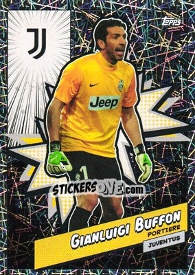 Sticker Gianluigi Buffon - Juventus 2023-2024
 n. JUVH-6e - Topps