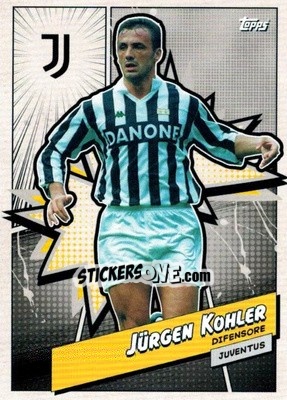 Cromo Jürgen Kohler - Juventus 2023-2024
 n. JUVH-10 - Topps