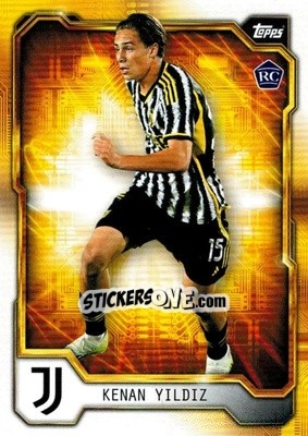 Sticker Kenan Yildiz - Juventus 2023-2024
 n. JUVG-3 - Topps