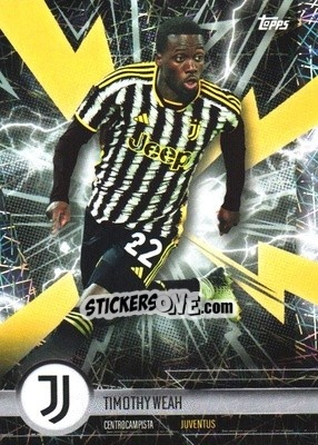Sticker Samuel Iling-Junior - Juventus 2023-2024
 n. JUVS-1e - Topps