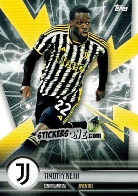 Sticker Samuel Iling-Junior - Juventus 2023-2024
 n. JUVS-1 - Topps