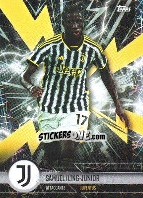 Sticker Timothy Weah - Juventus 2023-2024
 n. JUVS-3e - Topps