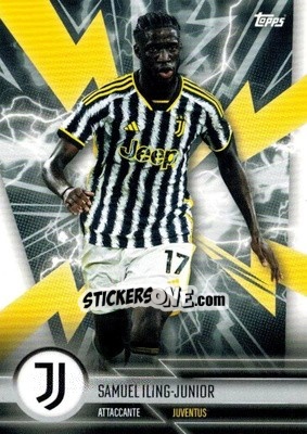 Sticker Timothy Weah - Juventus 2023-2024
 n. JUVS-3 - Topps