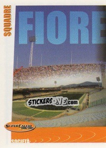 Sticker Fiorentina - SuperCalcio 2000-2001 n. 9 - Panini