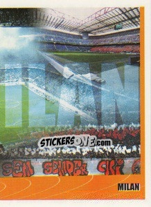 Sticker Milan - SuperCalcio 2000-2001 - Panini