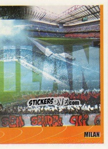 Sticker Milan - SuperCalcio 2000-2001 n. 20 - Panini