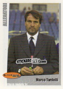 Sticker Marco Tardelli - SuperCalcio 2000-2001 n. 39 - Panini