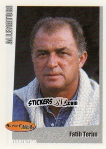 Sticker Fatih Terim - SuperCalcio 2000-2001 n. 42 - Panini