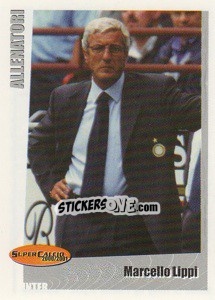 Sticker Marcello Lippi - SuperCalcio 2000-2001 n. 46 - Panini