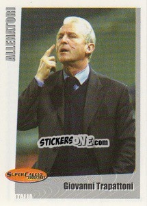 Sticker Giovanni Trapattoni - SuperCalcio 2000-2001 n. 48 - Panini
