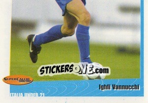 Sticker Ighli Vannucchi - SuperCalcio 2000-2001 n. 68 - Panini