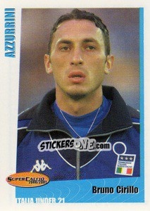 Sticker Bruno Cirillo - SuperCalcio 2000-2001 - Panini