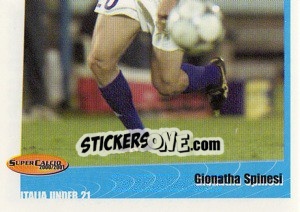 Figurina Gionatha Spinesi - SuperCalcio 2000-2001 - Panini