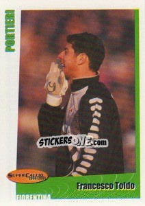 Sticker Francesco Toldo - SuperCalcio 2000-2001 n. 87 - Panini