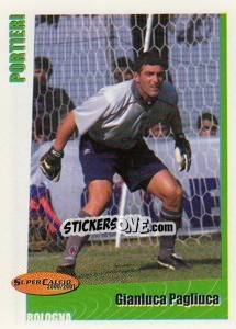 Sticker Gianluca Pagliuca - SuperCalcio 2000-2001 n. 91 - Panini