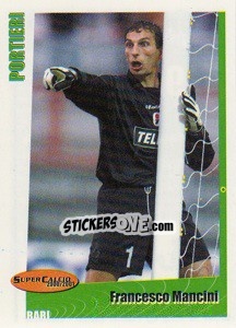 Figurina Francesco Mancini - SuperCalcio 2000-2001 - Panini