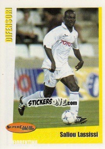 Sticker Saliou Lassissi - SuperCalcio 2000-2001 n. 97 - Panini