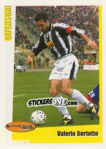 Sticker Valerio Bertotto - SuperCalcio 2000-2001 n. 100 - Panini