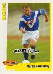 Sticker Marek Kozminsky - SuperCalcio 2000-2001 - Panini