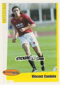 Sticker Vincent Candela - SuperCalcio 2000-2001 n. 104 - Panini